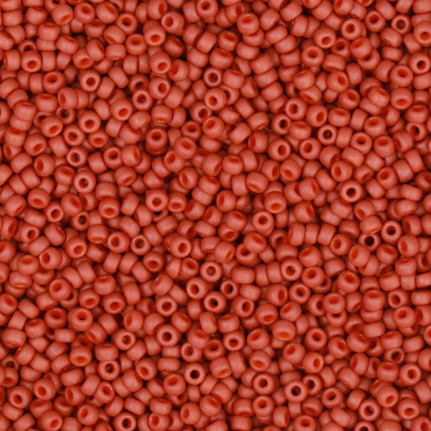 10gr Rocailles Miyuki 11/0 Opaque terra cotta mat 1236