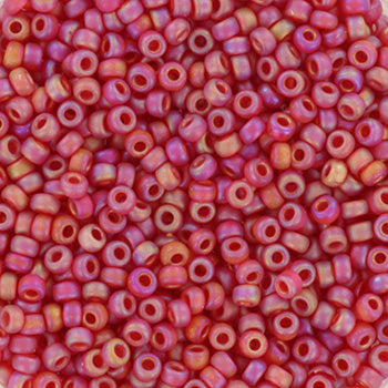 10gr Rocailles Miyuki 11/0 Ruby mat ab 141FR