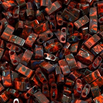 5gr Half Tilas Miyuki 5x2.3x1.9mm Opaque hyacinth picasso 4520