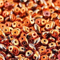 10gr Superduo 2.5x5mm jet full capri gold 23980/27133