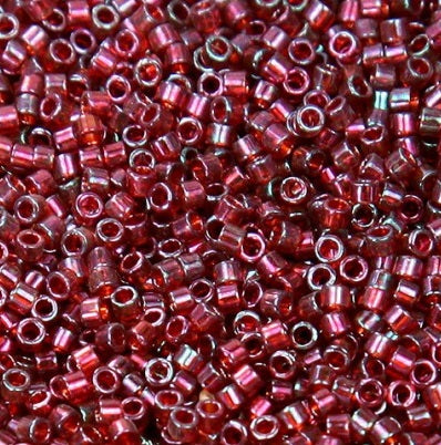 5gr Délica Miyuki 11/0 Gold red luster DB 0105