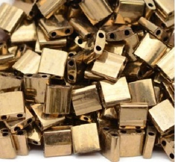 5gr Tilas Miyuki 5x5mm Metallic dark bronze 0457