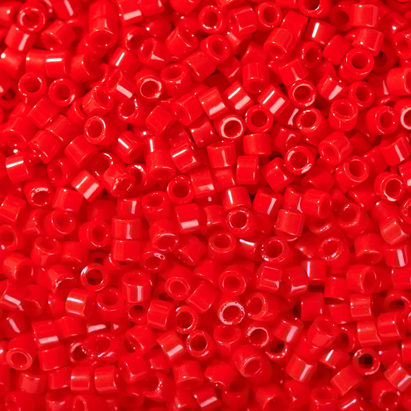 5gr Délica Miyuki 11/0 Opaque red vermillion DB 0727