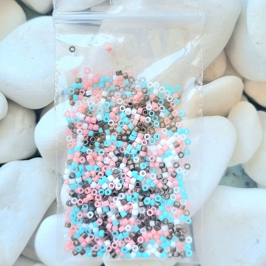 5gr Délica Miyuki 11/0 Mix 4 couleurs