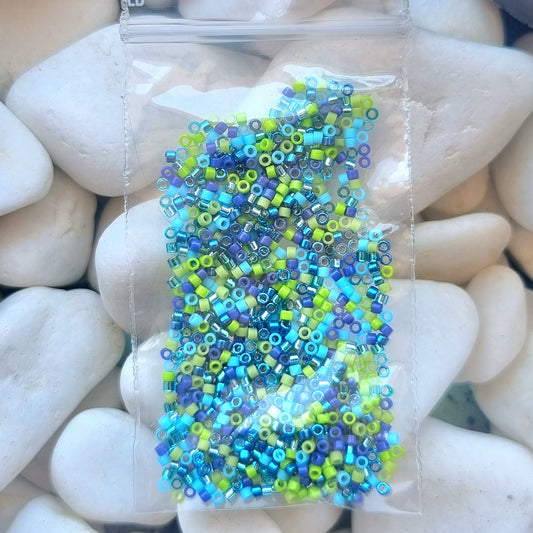 5gr Délica Miyuki 11/0 Mix 5 couleurs