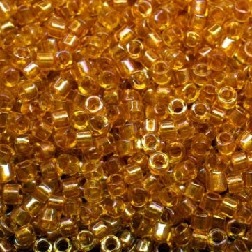 5gr Délica Miyuki 11/0 Fancy lined marigold DB 2372