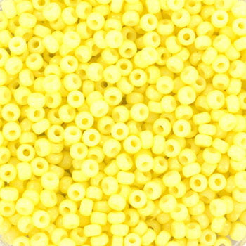 10gr Rocailles Miyuki 11/0 Duracoat light lemon ice 4451