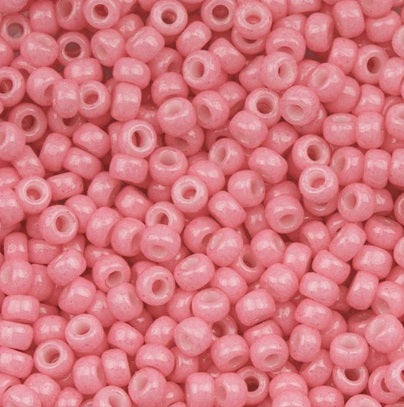 10gr Rocailles Miyuki 11/0 Duracoat opaque carnation 4467