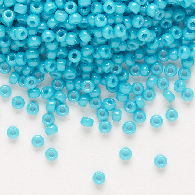 10gr Rocailles Miyuki 11/0 Duracoat opaque underwater blue 4480