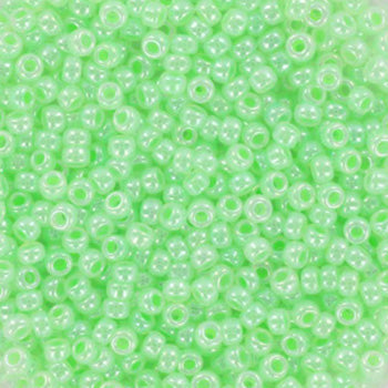 10gr Rocailles Miyuki 11/0 Ceylon mint green 520