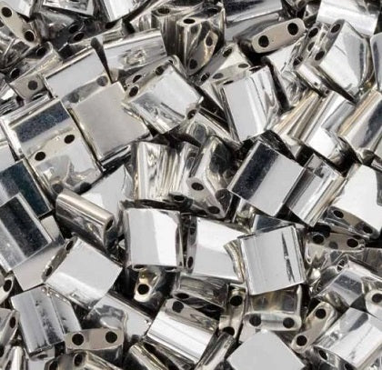 5gr Tilas Miyuki 5x5mm Argent labrador full silver 55006