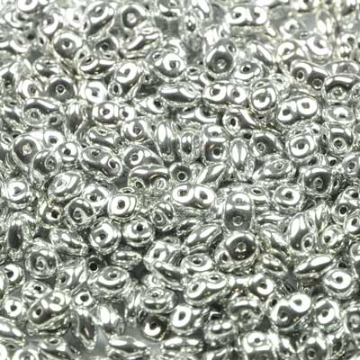 10gr Superduo 2.5x5mm argent labrador full 03000/27000