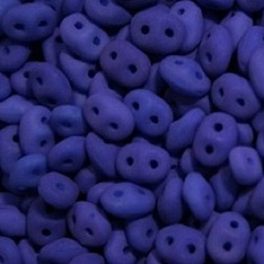 10gr Superduo 2.5x5mm blue neon mat 02010/25126