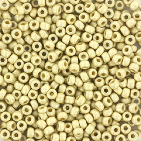 10gr Rocailles Miyuki 11/0 Duracoat galvanized argent silver mat 4201F