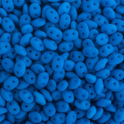 10gr Superduo 2.5x5mm aquamarine neon mat 02010/25127