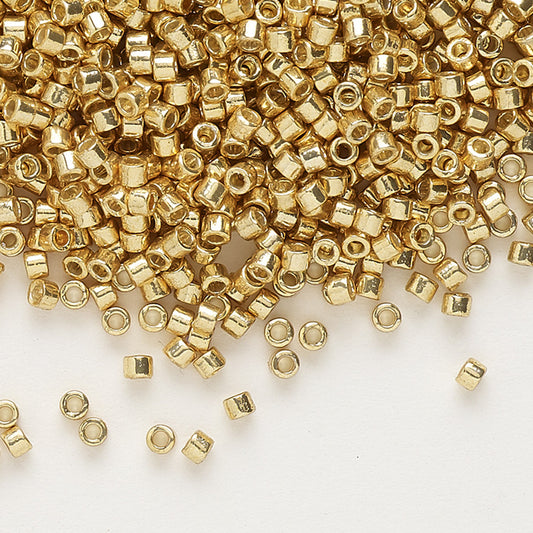 5gr Délica Miyuki 11/0 Duracoat galvanized gold DB 1832