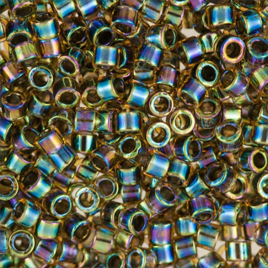 5gr Délica Miyuki 11/0 blue lined ab light topaz DB 0089