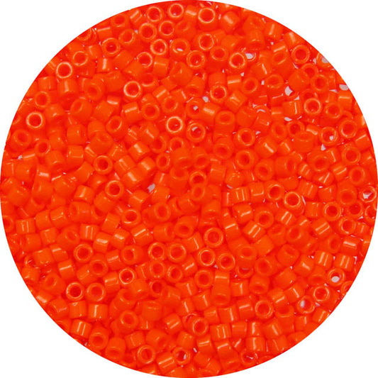 5gr Délica Miyuki 11/0 Opaque orange DB 0722