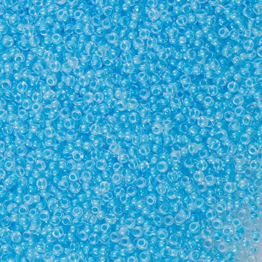 10gr Rocailles Miyuki 11/0 Luminous ocean blue 4300